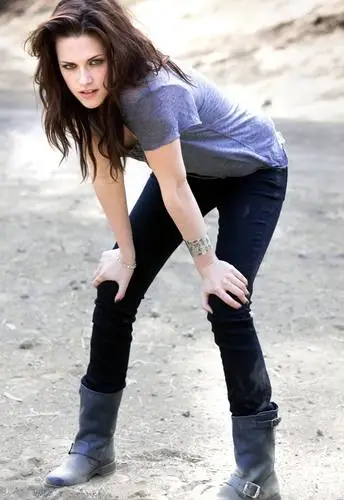 Kristen Stewart White T-Shirt - idPoster.com