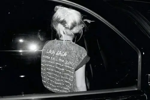 Lady Gaga Men's Colored  Long Sleeve T-Shirt - idPoster.com