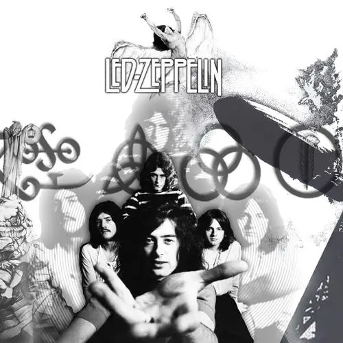Led Zeppelin White T-Shirt - idPoster.com