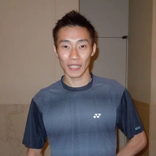 Lee Chong Wei White T-Shirt - idPoster.com