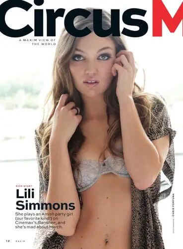 Lili Simmons Baseball Cap - idPoster.com