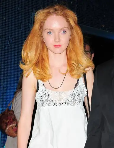 Lily Cole White T-Shirt - idPoster.com