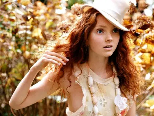 Lily Cole Computer MousePad picture 52550
