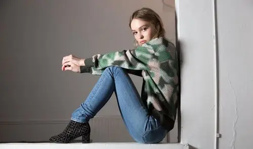 Lily-Rose Depp Women's Colored Hoodie - idPoster.com