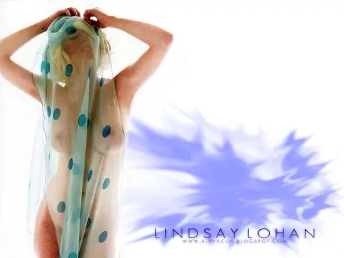 Lindsay Lohan Drawstring Backpack - idPoster.com