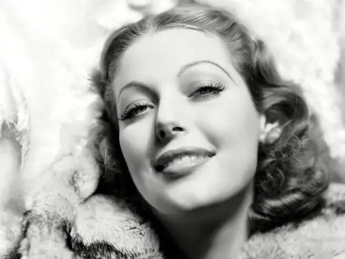 Loretta Young Protected Face mask - idPoster.com