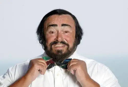 Luciano Pavarotti Women's Colored Hoodie - idPoster.com