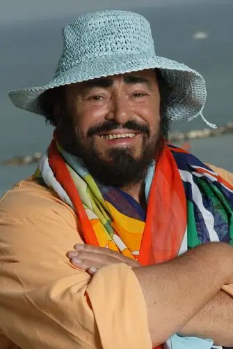 Luciano Pavarotti Men's Colored T-Shirt - idPoster.com