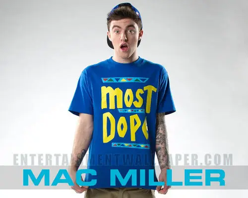Mac Miller White T-Shirt - idPoster.com