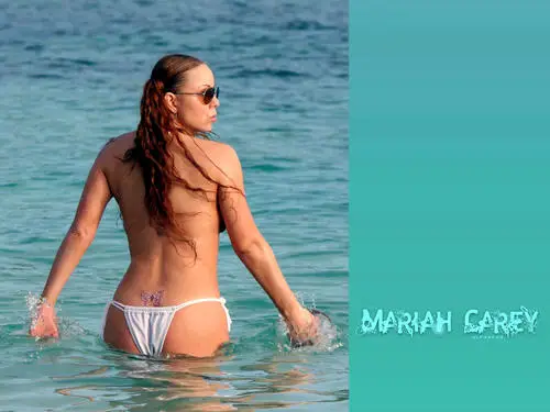Mariah Carey White Tank-Top - idPoster.com