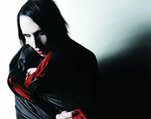 Marilyn Manson White T-Shirt - idPoster.com