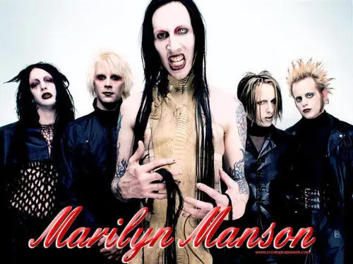 Marilyn Manson Kitchen Apron - idPoster.com