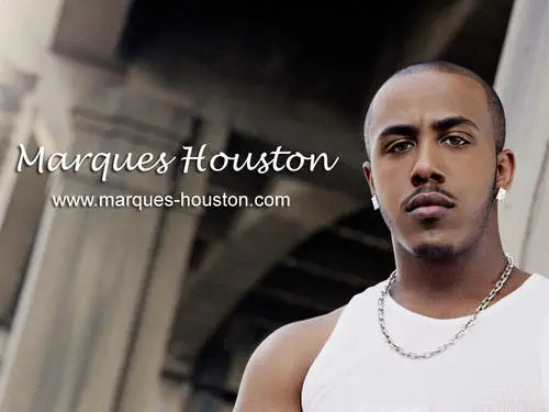 Marques Houston White T-Shirt - idPoster.com