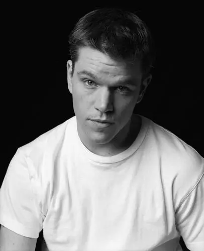Matt Damon Men's Colored T-Shirt - idPoster.com