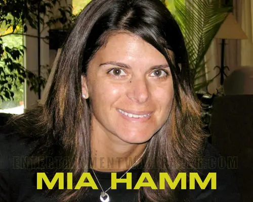Mia Hamm Computer MousePad picture 171086