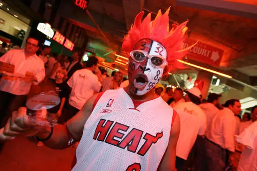 Miami Heat White T-Shirt - idPoster.com