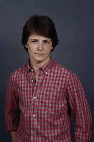 Michael J Fox Men's Colored T-Shirt - idPoster.com