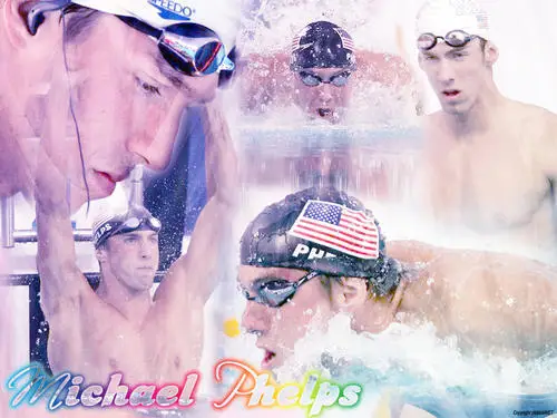 Michael Phelps White Tank-Top - idPoster.com