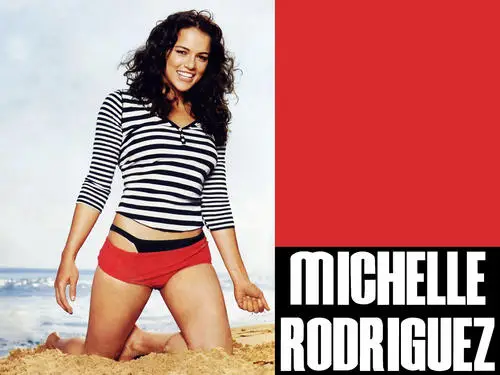 Michelle Rodriguez Men's Colored  Long Sleeve T-Shirt - idPoster.com