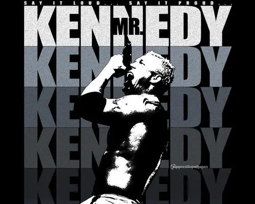 Mr. Kennedy White T-Shirt - idPoster.com