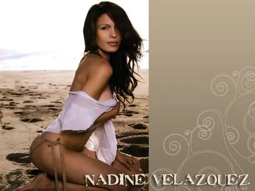 Nadine Velazquez White T-Shirt - idPoster.com