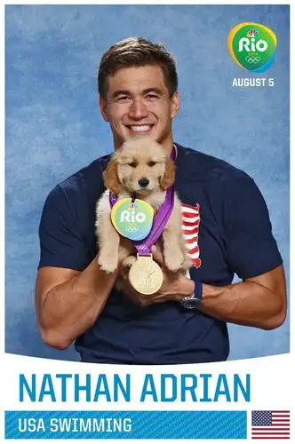 Nathan Adrian Women's Colored T-Shirt - idPoster.com