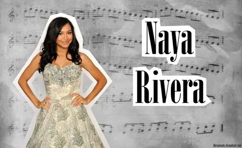 Naya Rivera White T-Shirt - idPoster.com