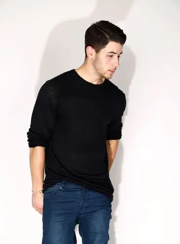 Nick Jonas Women's Colored T-Shirt - idPoster.com