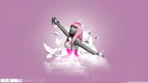 Nicki Minaj White T-Shirt - idPoster.com