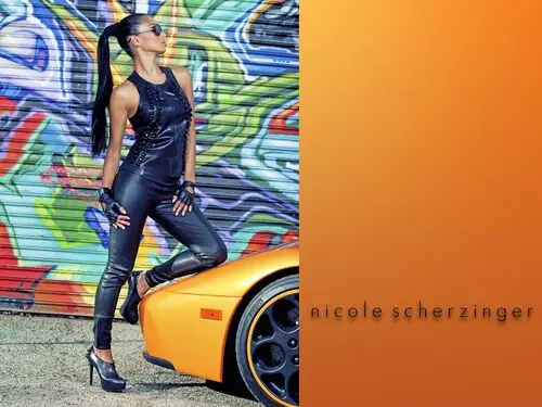 Nicole Scherzinger White T-Shirt - idPoster.com