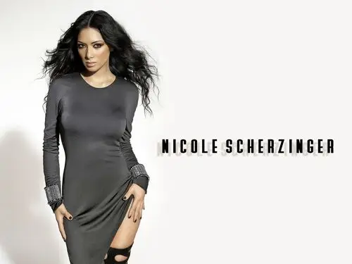 Nicole Scherzinger White Tank-Top - idPoster.com