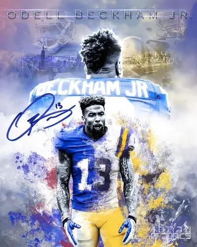 Odell Beckham Jr Wall Poster picture 721082