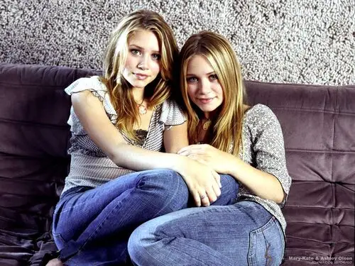 Olsen Twins Women's Colored T-Shirt - idPoster.com