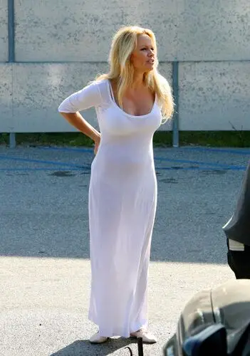 Pamela Anderson Women's Colored  Long Sleeve T-Shirt - idPoster.com