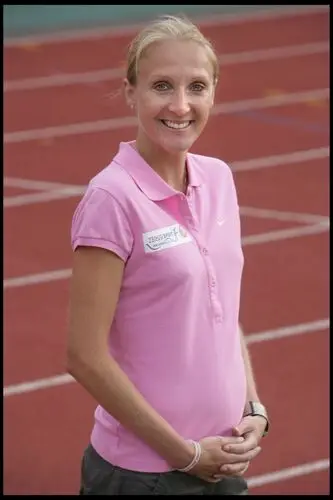 Paula Radcliffe Men's Colored  Long Sleeve T-Shirt - idPoster.com