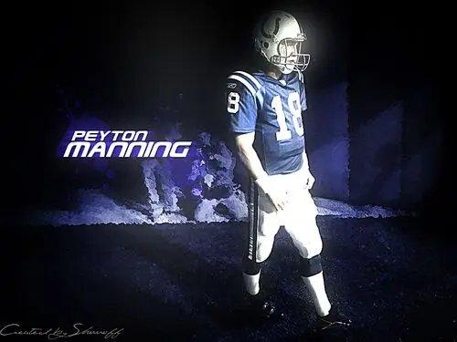 Peyton Manning Drawstring Backpack - idPoster.com