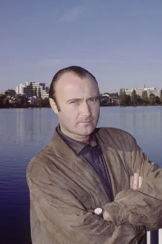 Phil Collins White Tank-Top - idPoster.com