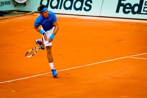 Rafael Nadal Men's Colored  Long Sleeve T-Shirt - idPoster.com