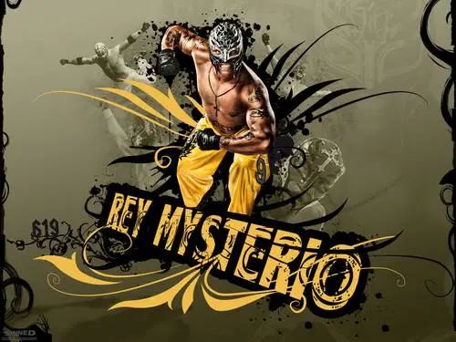 Rey Mysterio White T-Shirt - idPoster.com