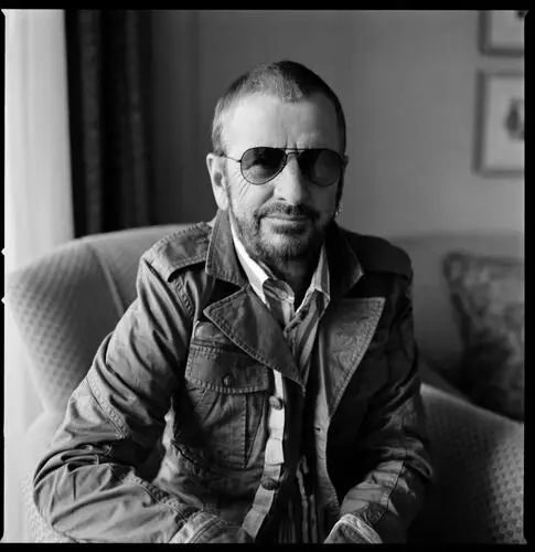 Ringo Starr White Tank-Top - idPoster.com