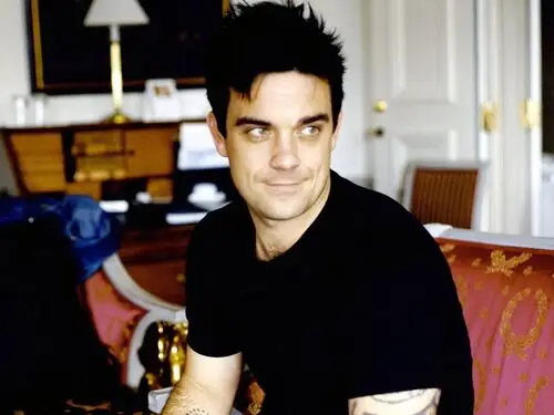 Robbie Williams Kitchen Apron - idPoster.com