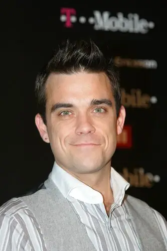 Robbie Williams White Tank-Top - idPoster.com