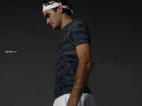 Roger Federer Men's Colored  Long Sleeve T-Shirt - idPoster.com