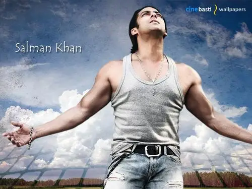 Salman Khan White Tank-Top - idPoster.com