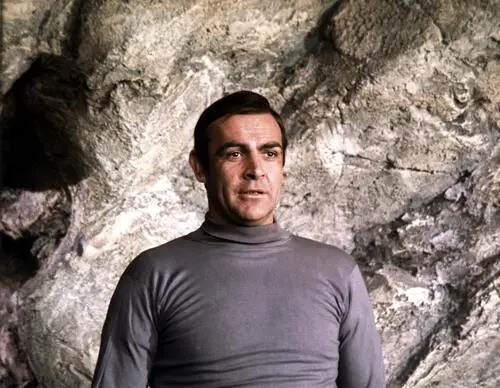 Sean Connery Men's Colored  Long Sleeve T-Shirt - idPoster.com