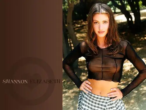 Shannon Elizabeth Wall Poster picture 177294