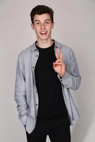 Shawn Mendes Men's Colored  Long Sleeve T-Shirt - idPoster.com