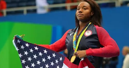 Simone Manuel Wall Poster picture 536931
