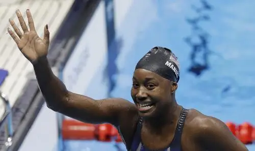 Simone Manuel Protected Face mask - idPoster.com