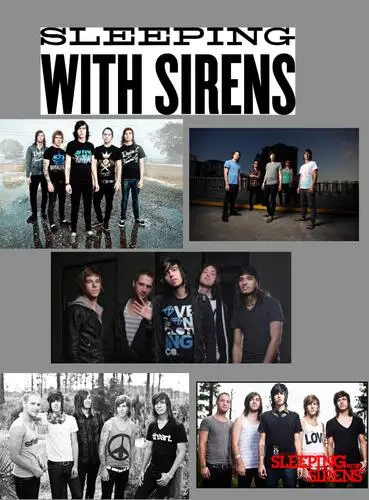 Sleeping with Sirens Drawstring Backpack - idPoster.com
